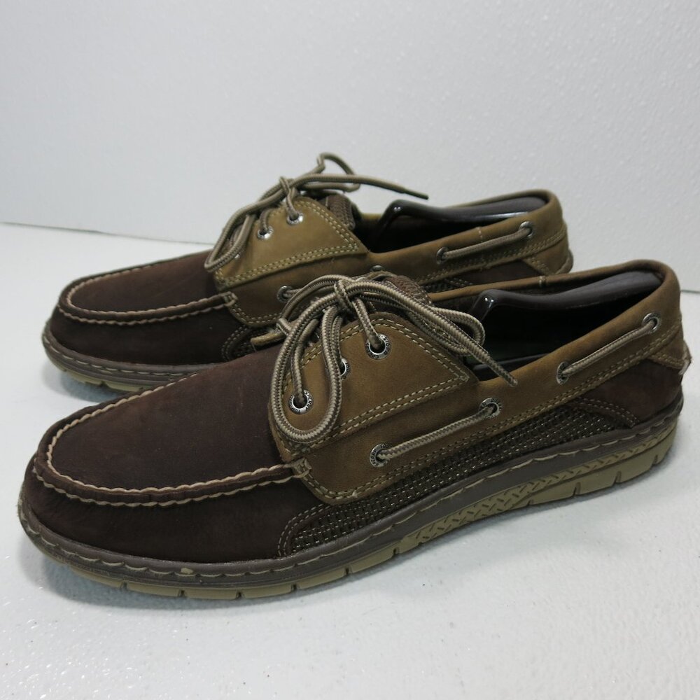 Sperry Top Sider Nubuck Leather Deck Boat Shoes Men's Footwear Zapatos 11.5 M